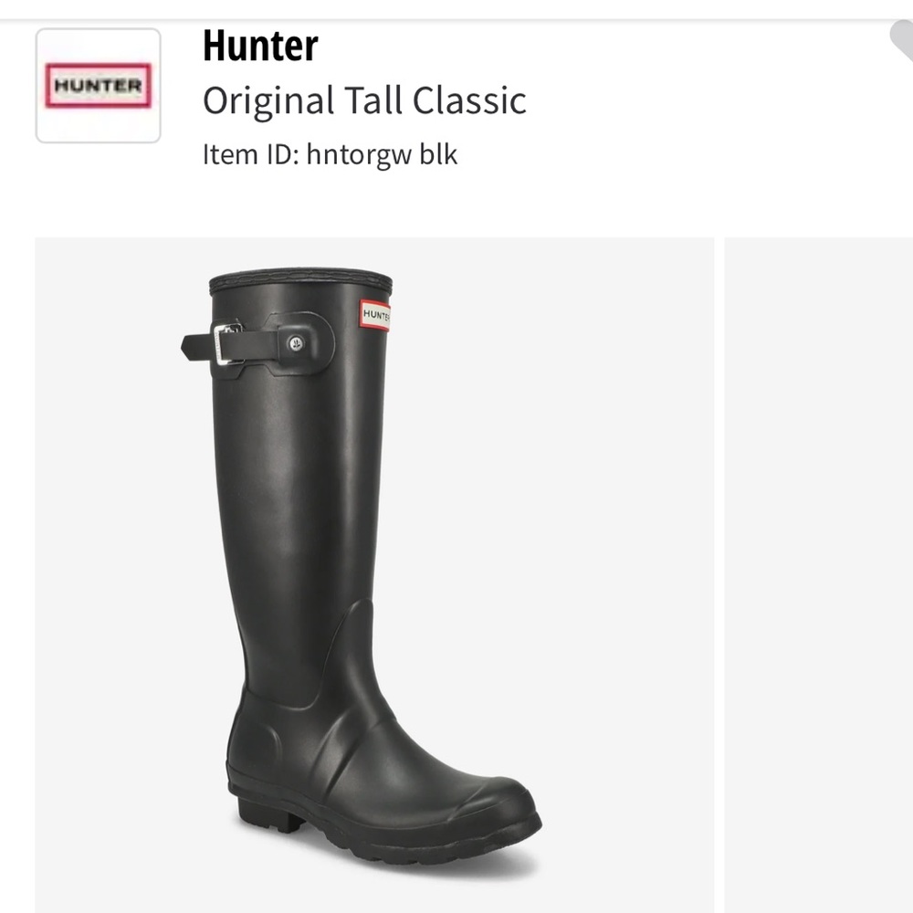 Hunter original tall classic boots